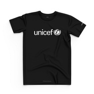 Cotton T-shirtS-5XL UNICEF BLACK LOGO T-SHIRT S-5XLS-5XL