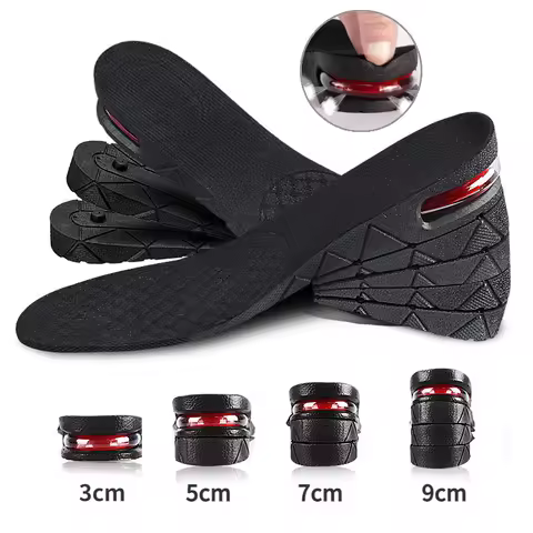Height Increase Insole Air Cushion Elevator Shoe Insole Lifts Kits Inserts 3-9cm Variable Height Sho