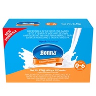 Bonna 0-6months 2kg (400g x 5) Expiration: Feb.2024