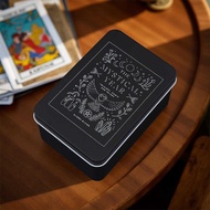 Tarot Black tarot Card Board Game Card Storage Box Christmas Halloween tarot Card Box