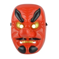 kids mask deadpool mask Japanese Drama Tengu Mask Prajna Mask Japanese Samurai Mask Red Plastic Teng