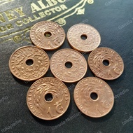 Koleksi Uang Kuno Benggol 1 Cent Nederlandsch Indie Koin - Used Bagus