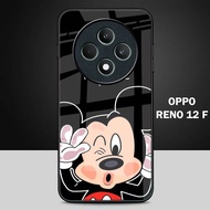 Oppo Reno 12 F - Softcase Glass Kaca - Casing Oppo Reno 12 F - Terbaru Case Oppo Reno 12 F