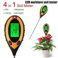 【จัดส่งจากกทม】4in1 เครื่องวัดค่าดิน Soil PH meter ความชื้น อุณหภูมิ แสง เครื่องวัดดิน ระบบดิจิตอล So