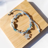 BLUE OCEAN BRACELETS - BEACH BRACELET - SEA BRACELET - STAR SEA BRACELET