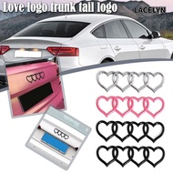LACELYN Trunk Tail Label Badge, Heart-shaped ABS Plastics Love Heart Logo Rear, Car Logo Trunk Label