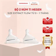 Set of 2 Hegen Medical Silicone nipples of all sizes S M L Y-Cut Extract Flow, safe anti-choking