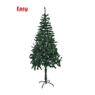 Christmas Tree 1, 2, 3 Meters High 4 - 5 Ft Feet PVC Green Alpine Tree