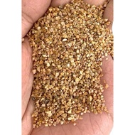 Large grain yellow sand (500g), aquatic sand for aquarium setup floors, biotop aquarium decoration