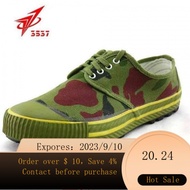 Authentic3537Wear-Resistant Camouflage Liberation Shoes Outdoor Mountaineering Farmland Work Military Training Non-Sli