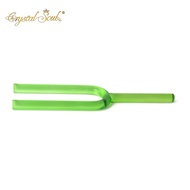 432Hz Crystal Tuning Fork 16mm Green Natural Quartz Tuning Fork Yoga Meditation Tuning Fork Sound Th