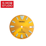 S-MOD Seiko Dial Samurai Orange Seiko Mod