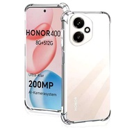 Honor 400(พร้อมส่งในไทย)เคสTPUใสกันกระแทกแบบคลุมกล้องHonor 400 Pro/Honor 400 Lite/Honor Powerตรงรุ่น