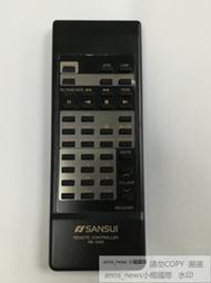 現貨原裝山水SANSUI  RS-1520音響遙控器通RS-G5