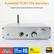 HIFI Audio Decoder Four PCM1794 Parallel QCC5125 Bluetooth 5.1 Audiophile Lossless DAC AMANERO USB Module Headphone Amplifier
