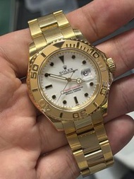 ✅Onyx字釘-白面-大嚿金-碧咸同款🔥✅ Rolex Yacht-Master 16628 勞力士遊艇名仕型✅ 40mm✅狀態極好-✅實體交收🏠-保證原裝正貨✅