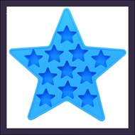 [WX] Dessert Silicone Mold Star-shaped Silicone Ice Cube Tray Food-grade Flexible Mold for Ice Candy