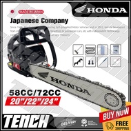 Gasoline Chainsaw 20/22/24 inches 72CC 9.9kw original Honda Chainsaw