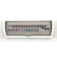 (12 MCB) MAXGUARD DB 16 Way 40A Complete Set With 40A MCB Main Switch
