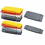 Blok Bangunan Berteknologi Tinggi MOC 64782 15458 Panel Partikel Plat 1X5X11 Lubang Bata Modular Puk