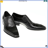 Aufu Shoes3717  Men's Square Toe Leather Shoes British Casual Pumps     Lace-up Men's Shoesshoes RNF