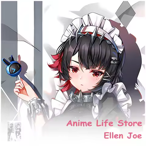 Anime Ellen Joe Body Pillowcase Dakimakura Cover Personalizadas Hugging Body Cosplay Props Otaku Bed