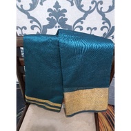 (NEW) DARK GREEN SAREE