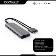 HYPERDRIVE VIPER 10-In-2 USB-C Hub HD392 (Gray / Silver)
