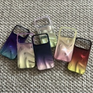 ins Solid Color Smudge Gradient Water Ripple Suitable For iPhone 17 16 15 14 Pro Max i15 i16 17Pro P