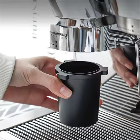 Coffee Dosing Cup for Delonghi EC9335/EC9155/EC9665/EC9355 Aluminum Dosing Ring 51mm Dosing Funnel f