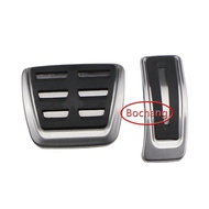 bochang Car Pedals for Audi A1 A4 B8 B9 A5 S5 A6 A7 A8 Q5 SQ5 Q7 8R RHD Accelerator Brake Pedal Cove