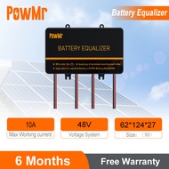 PowMr Battery Equalizer for 4x12V Batteries Charger Controller 48V Solar System Battery Balancer for