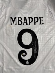 Kylian Mbappe 安巴比 麥巴比 足球簽名球衣 PSA DNA 鑑定認證 皇家馬德里 皇馬 Real Madrid 西班牙 西甲 親筆簽名