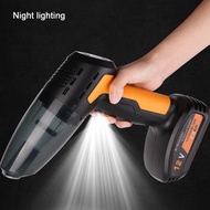 4-In-1 Portable Car Vacuum Cleaner Cordless Tire Inflator Pressure Gauge Car Vacuum Rechargeable Air