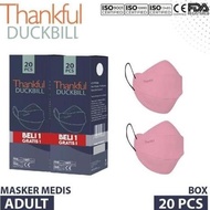 Masker Thankful Duckbill 4ply 4D Masker Medis By Pokana