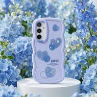 1pc Blue Heart & Star Colorful Rainbow Blue Heart-Shaped Creative Personalized Cute Cartoon Sky Blue