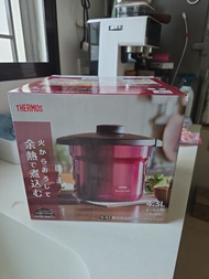 全新THERMOS 真空煲  KBJ 4501（紅）