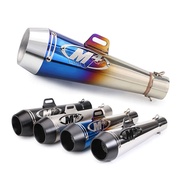 51MM Universal Motorcycle Exhaust System Muffler M4 GP Racing Silencer Pipe For yamaha r6 r3 yz150r 