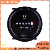 Engine Hour Meter High Precision Machinery Timer 6V-80V Quartz Timer Hourmeter Waterproof Hour Count