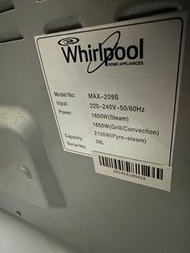 Whirlpool蒸煮焗爐