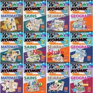 [NEWSTORE]Sasbadi🌺WOW KOMIK UASA - T1.2.3 KSSM (Matematik/Sains/Sejarah/Geografi)