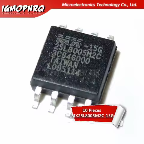 5pcs MX25L1605DM2I-12G MX25L3205DM2I-12G MX25L6406EM2I-12G MX25L8005EM2I-12G MX25L8005M2C-15G MX25L8