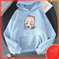 Kokomi Sweater Jacket Hoodie Anime Manga Genshin Impact Kokomi Hoody Aesthetic