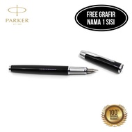 Parker IM BLACK Chrome Trim Fountain Pen Clip Silver ORIGINAL