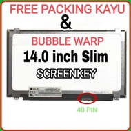 Jual LCD 14 SLIM 40 PIN / LED 14 SLIM 40 PIN / LCD LAPTOP 14 INCH SLIM