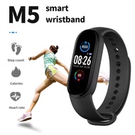 M5 Smart Watch Band นาฬิกาวัดชีพจร ความดัน ระดับออกซิเจนในเลือด นับก้าว พร้อมส่ง บลูทูธ กันน้ำ สมาร์ทวอช อัจฉริยะ นาฬิกากีฬา นาฬิกาออกกำลังกาย