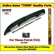Nissan Potrol (Y62) (RWA300S) 12” (305mm) Rear Silicone Wiper Blade