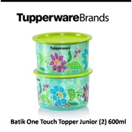 Tupperware Batik One Touch Topper Junior - 2pcs