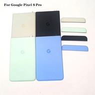 High Quality Back Battery Cover For Google Pixel 8 Pro GC3VE G1MNW Rear Glass Back Housing Battery D