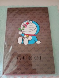 GUCCI xDoraemon 日雜聯名筆記本（無雜誌）